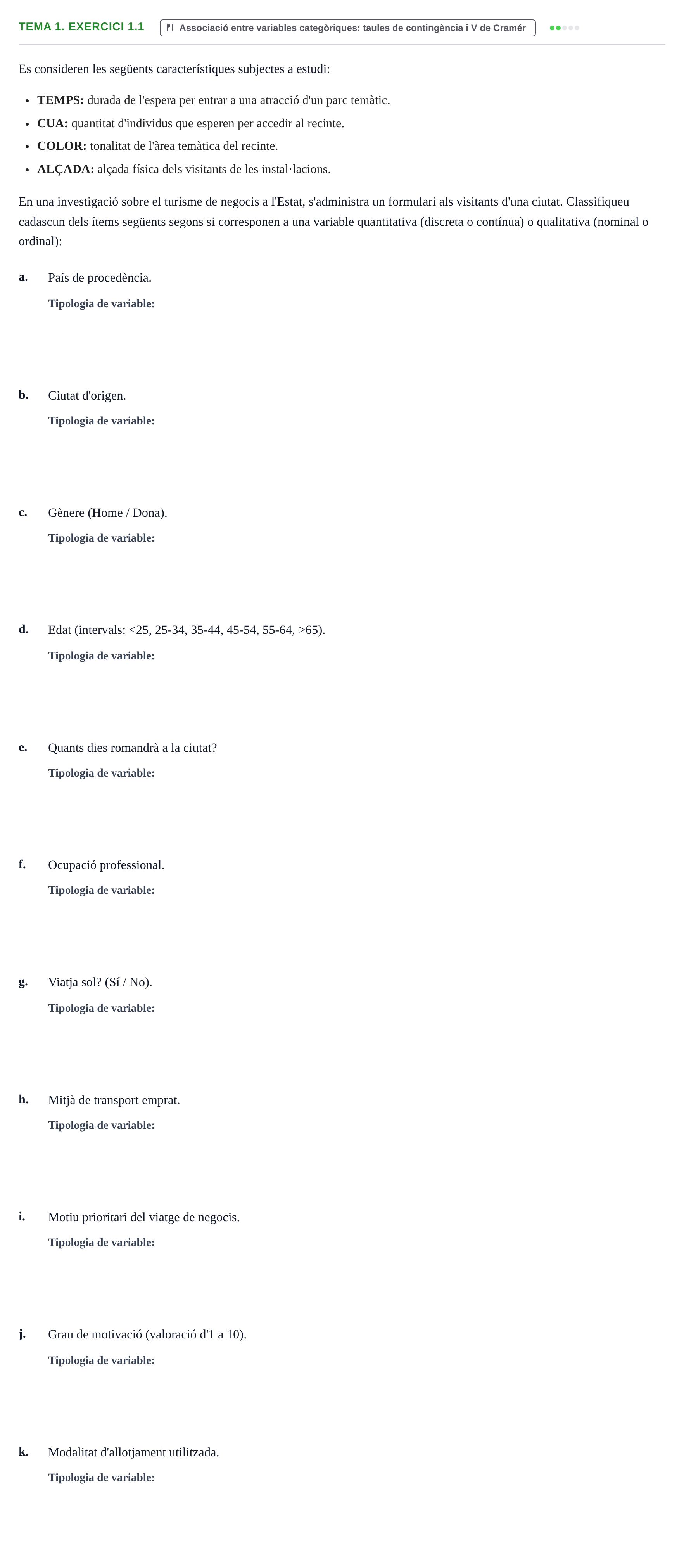 Enunciado: Tema 1. Exercici 1.1