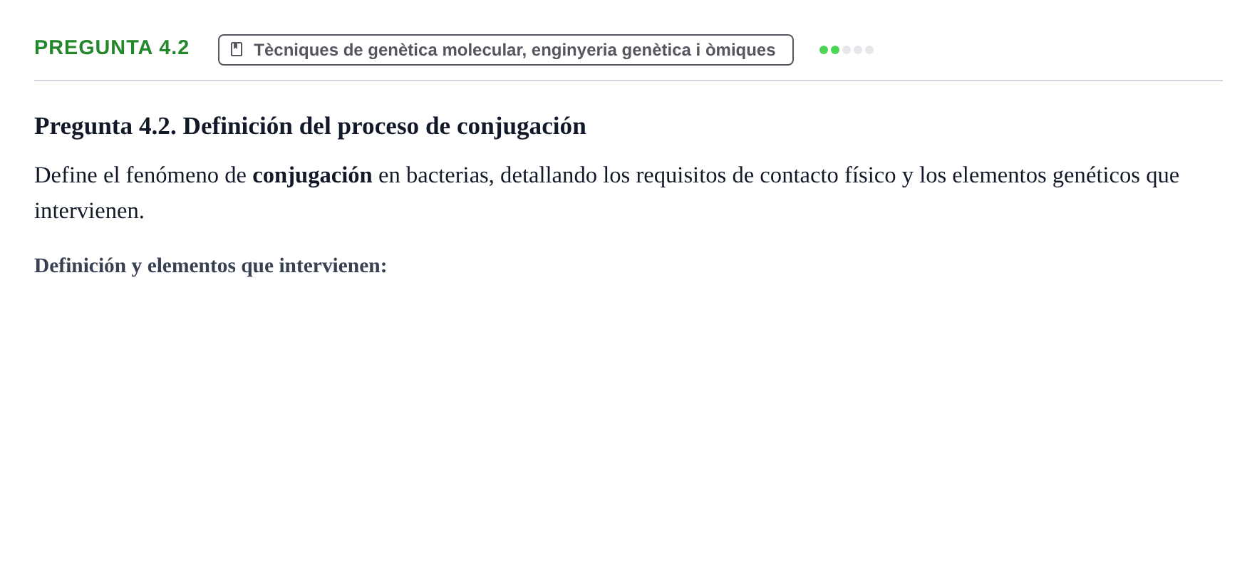 Enunciado: Pregunta 4.2