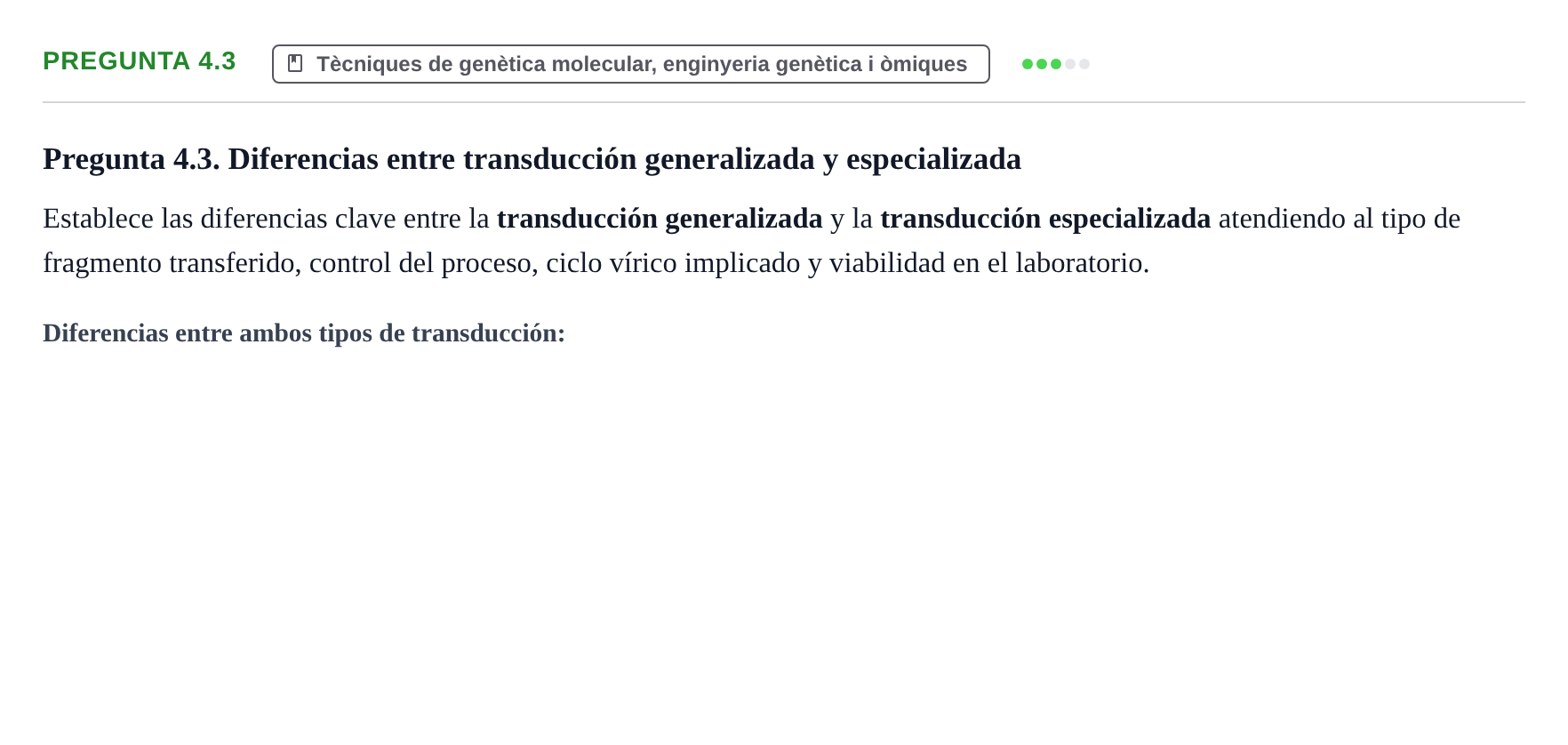 Enunciado: Pregunta 4.3
