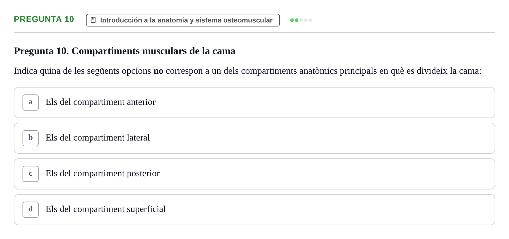 Enunciado: Pregunta 10