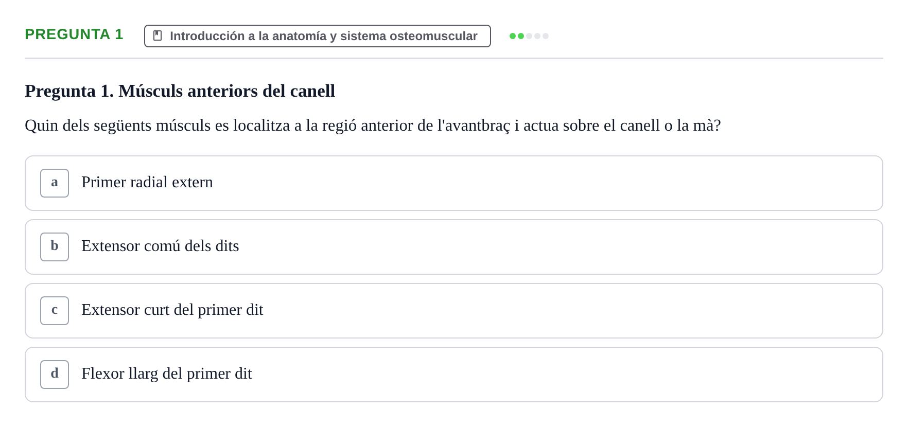 Enunciado: Pregunta 1