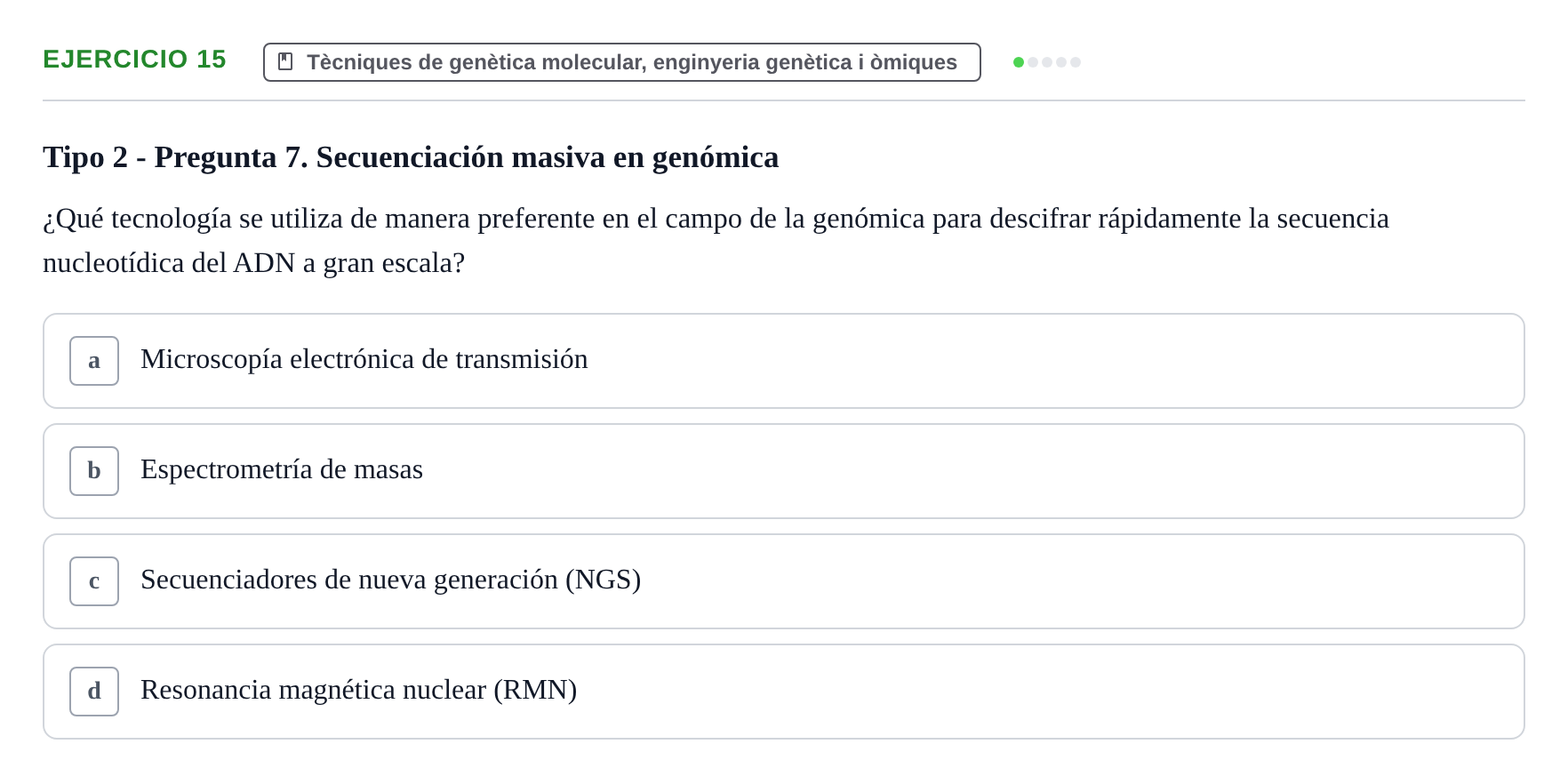 Enunciado: 15