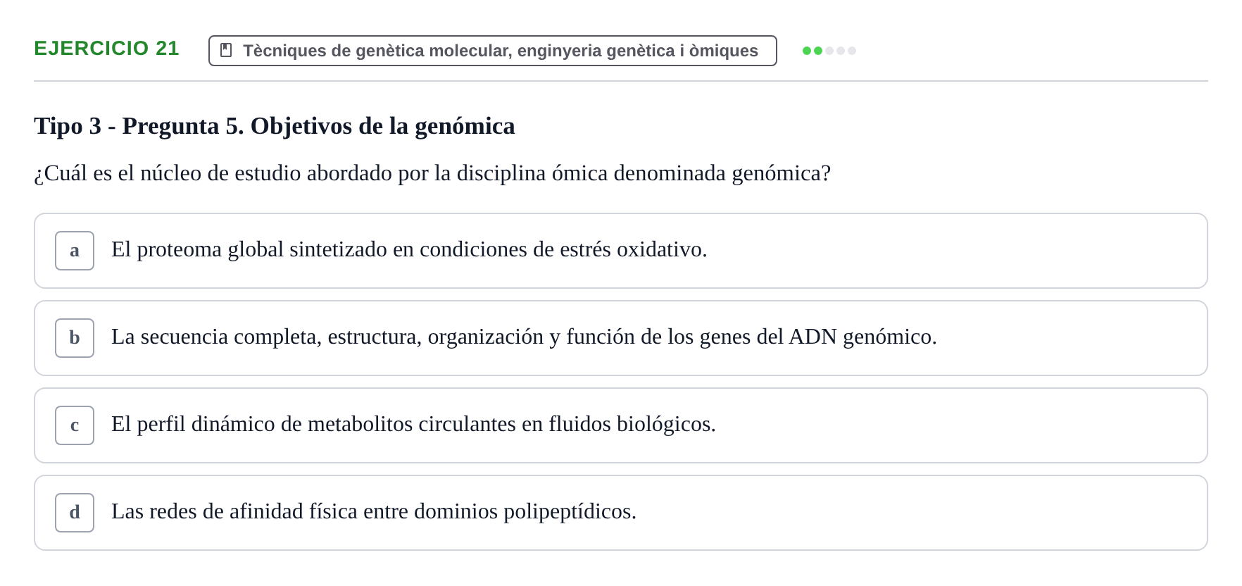 Enunciado: 21
