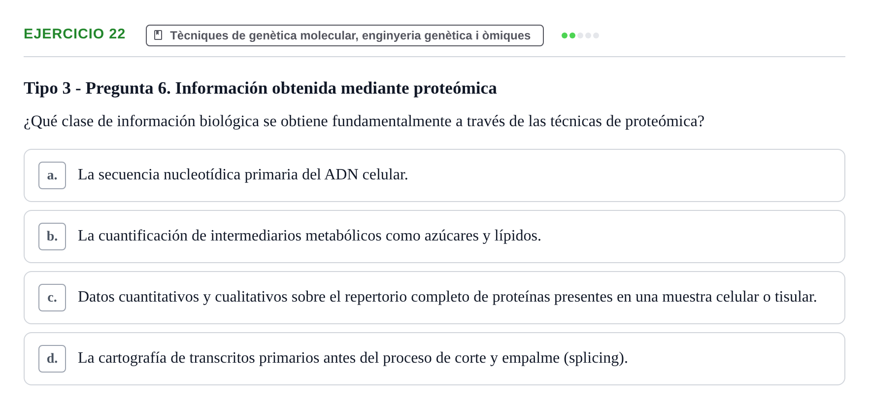 Enunciado: 22