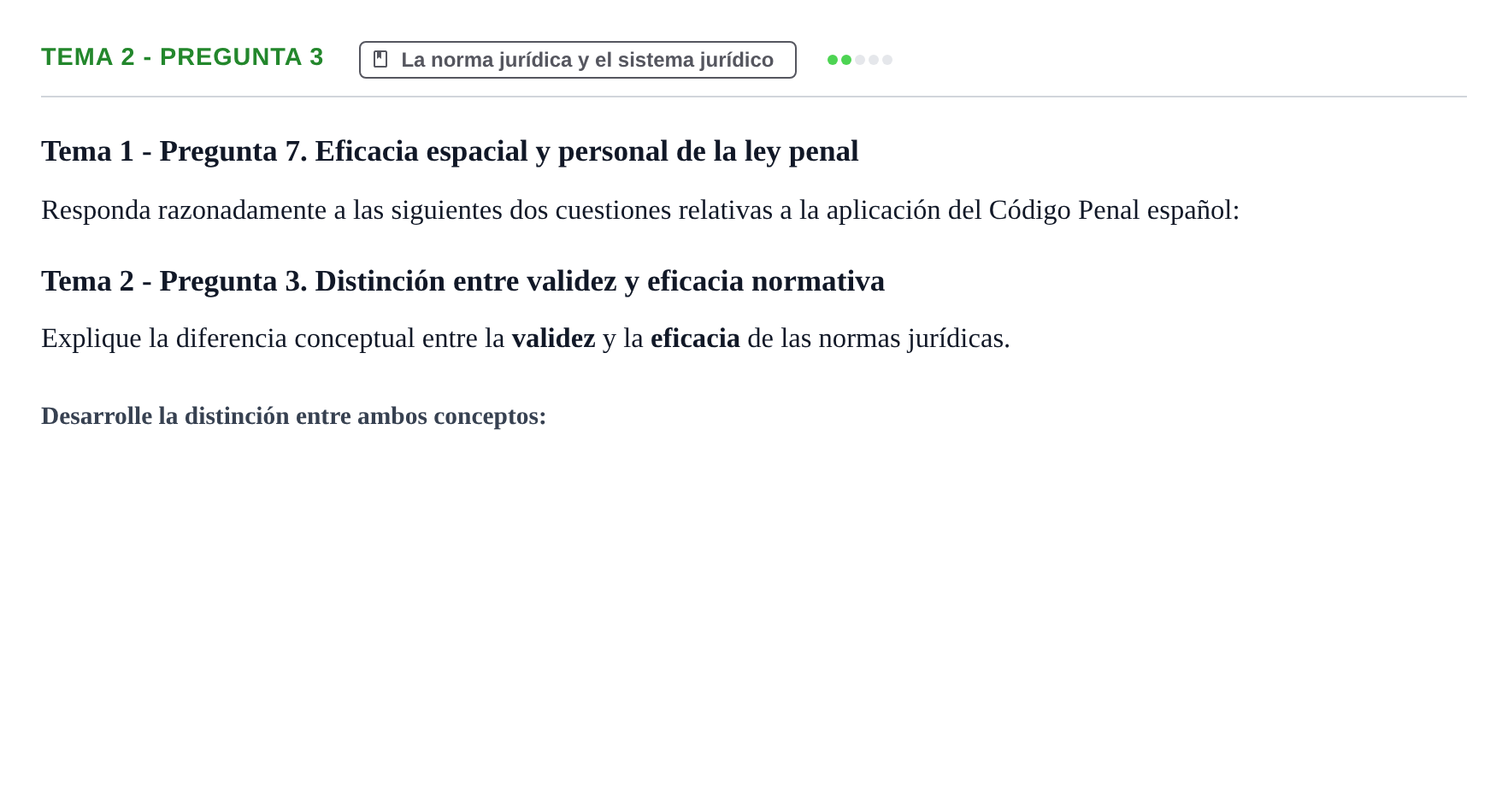 Enunciado: Tema 2 - Pregunta 3