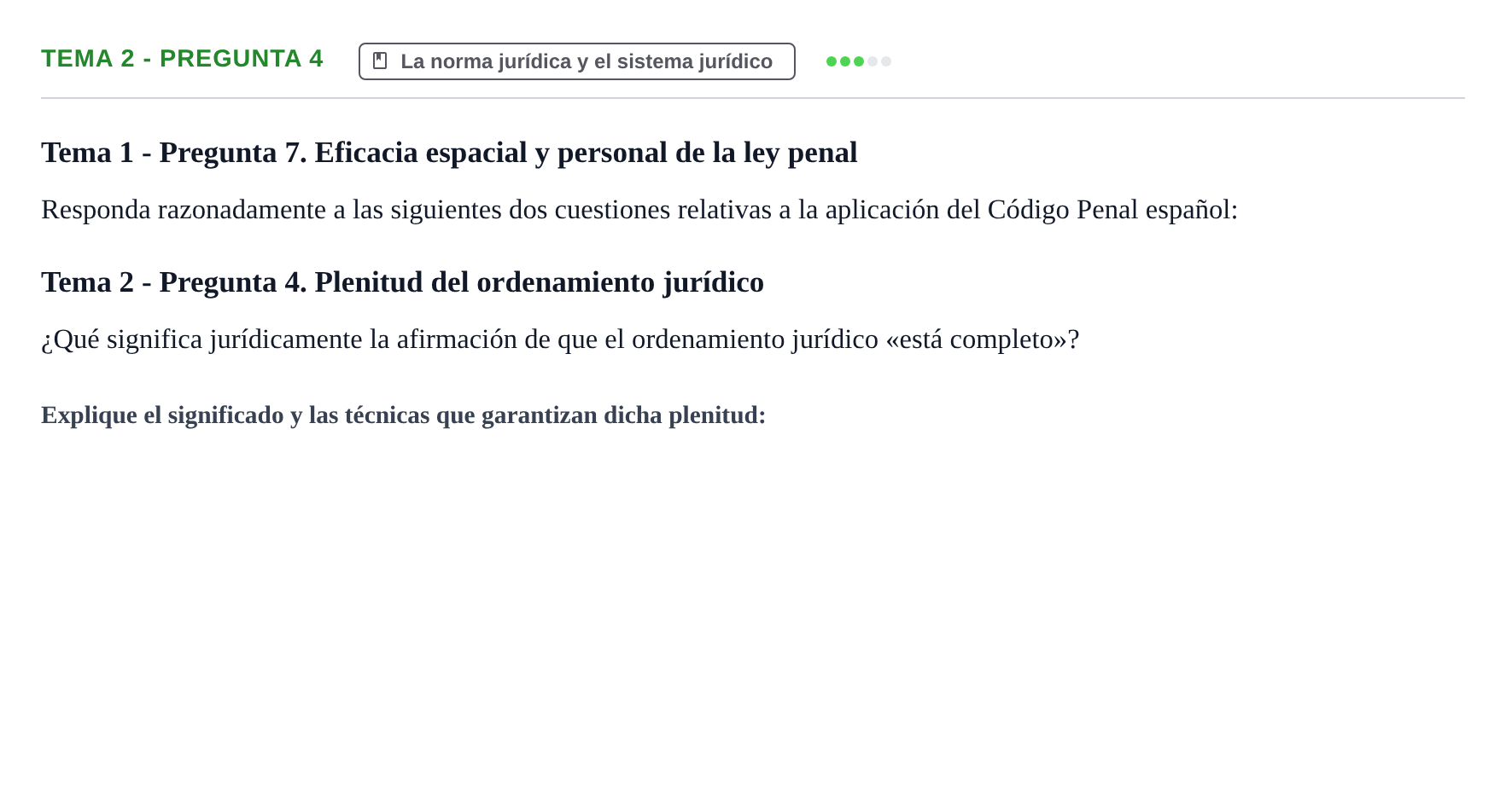 Enunciado: Tema 2 - Pregunta 4