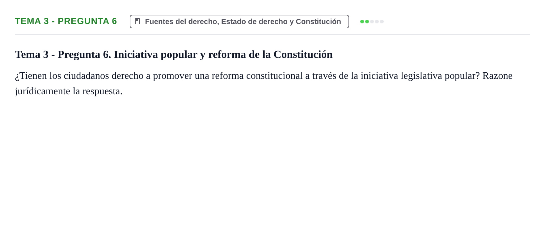 Enunciado: Tema 3 - Pregunta 6
