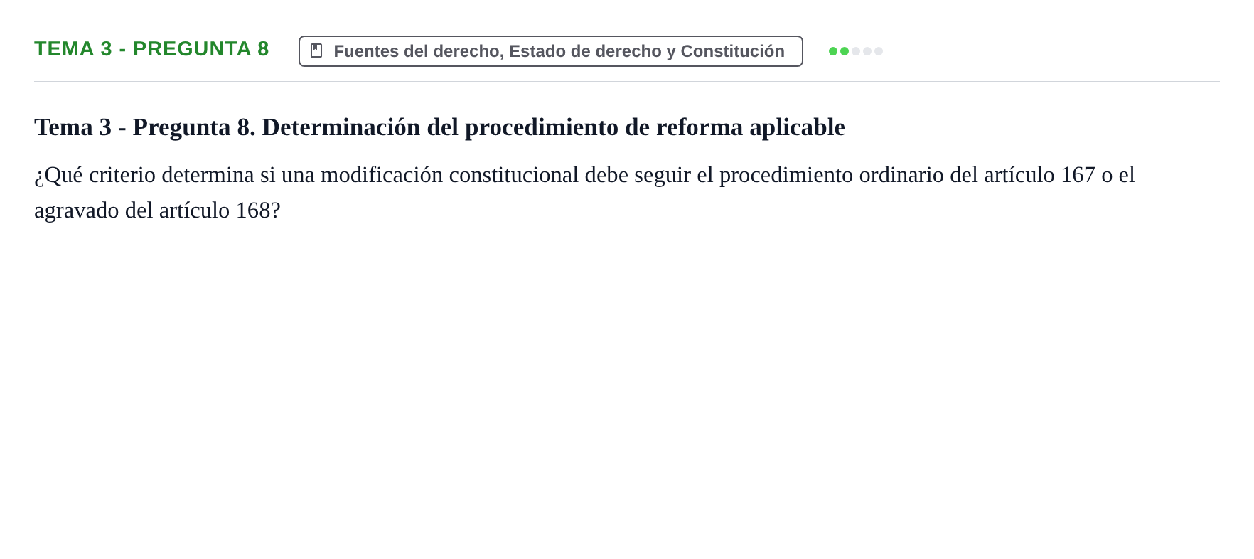 Enunciado: Tema 3 - Pregunta 8