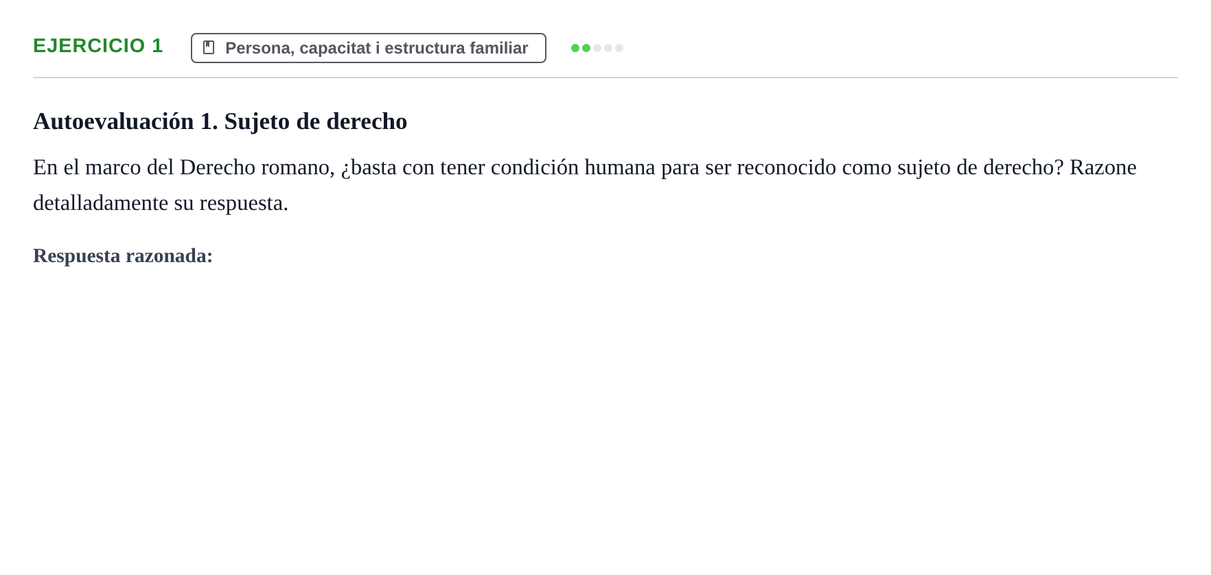 Enunciado: 1