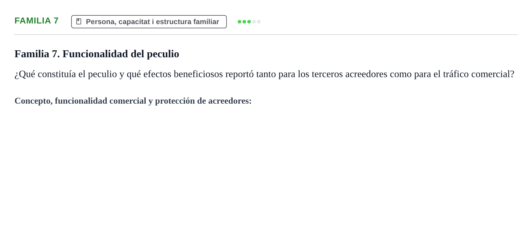 Enunciado: Familia 7