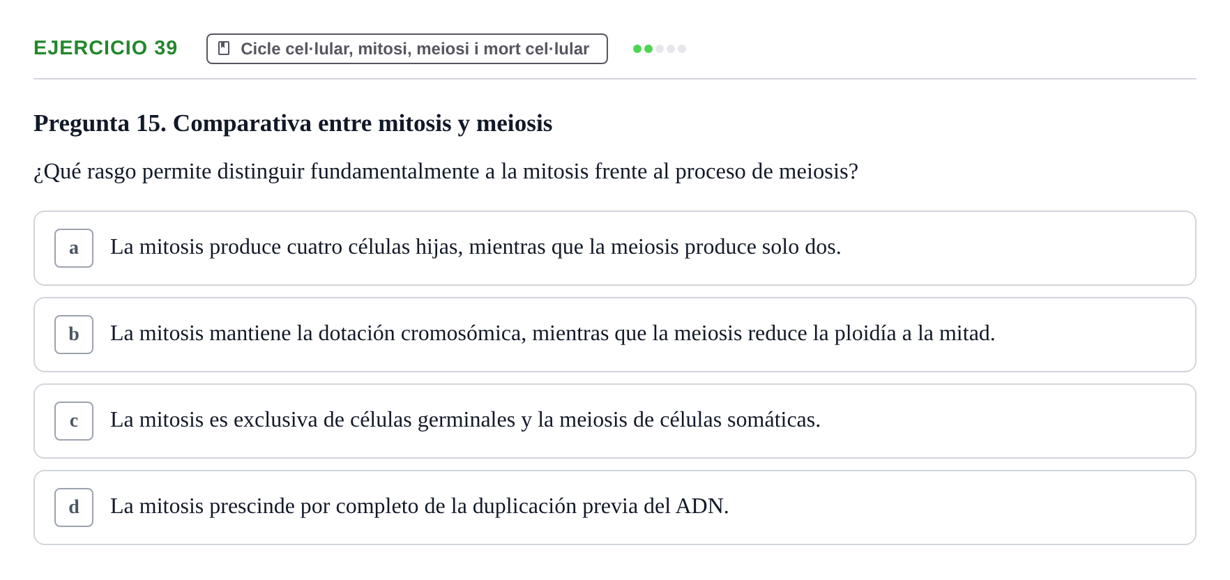Enunciado: 39