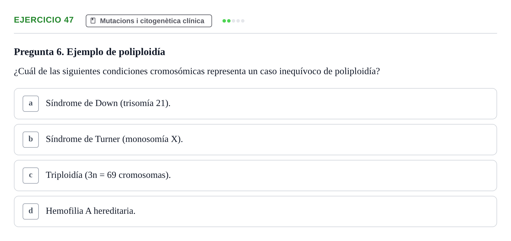 Enunciado: 47