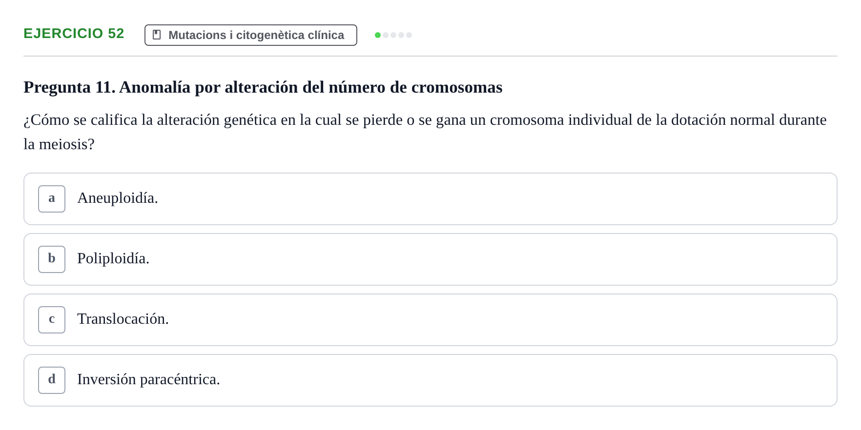 Enunciado: 52