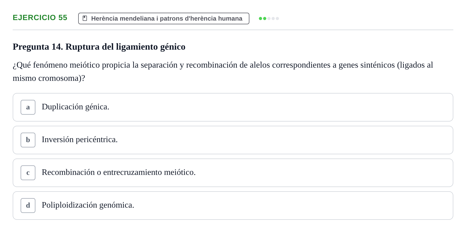 Enunciado: 55