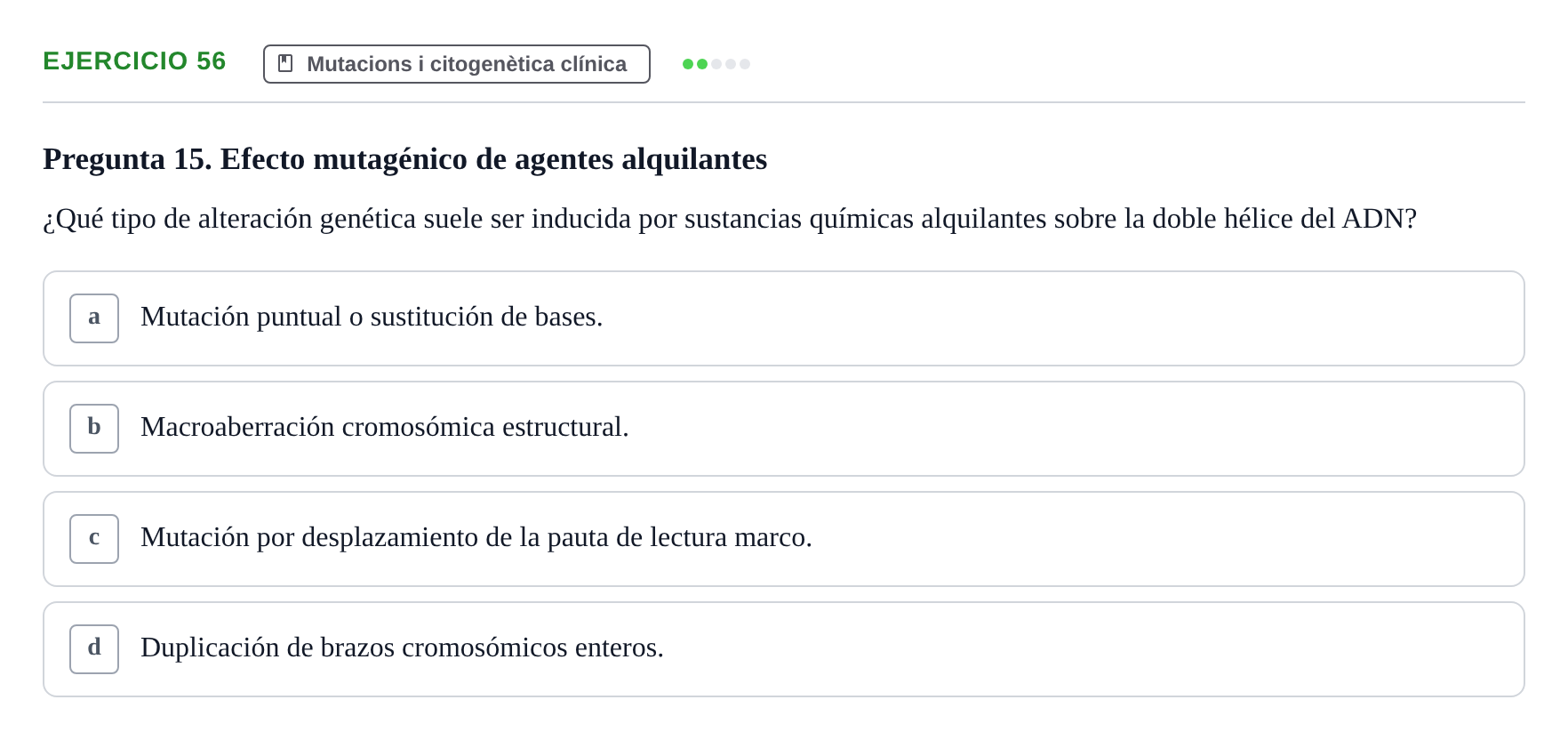 Enunciado: 56