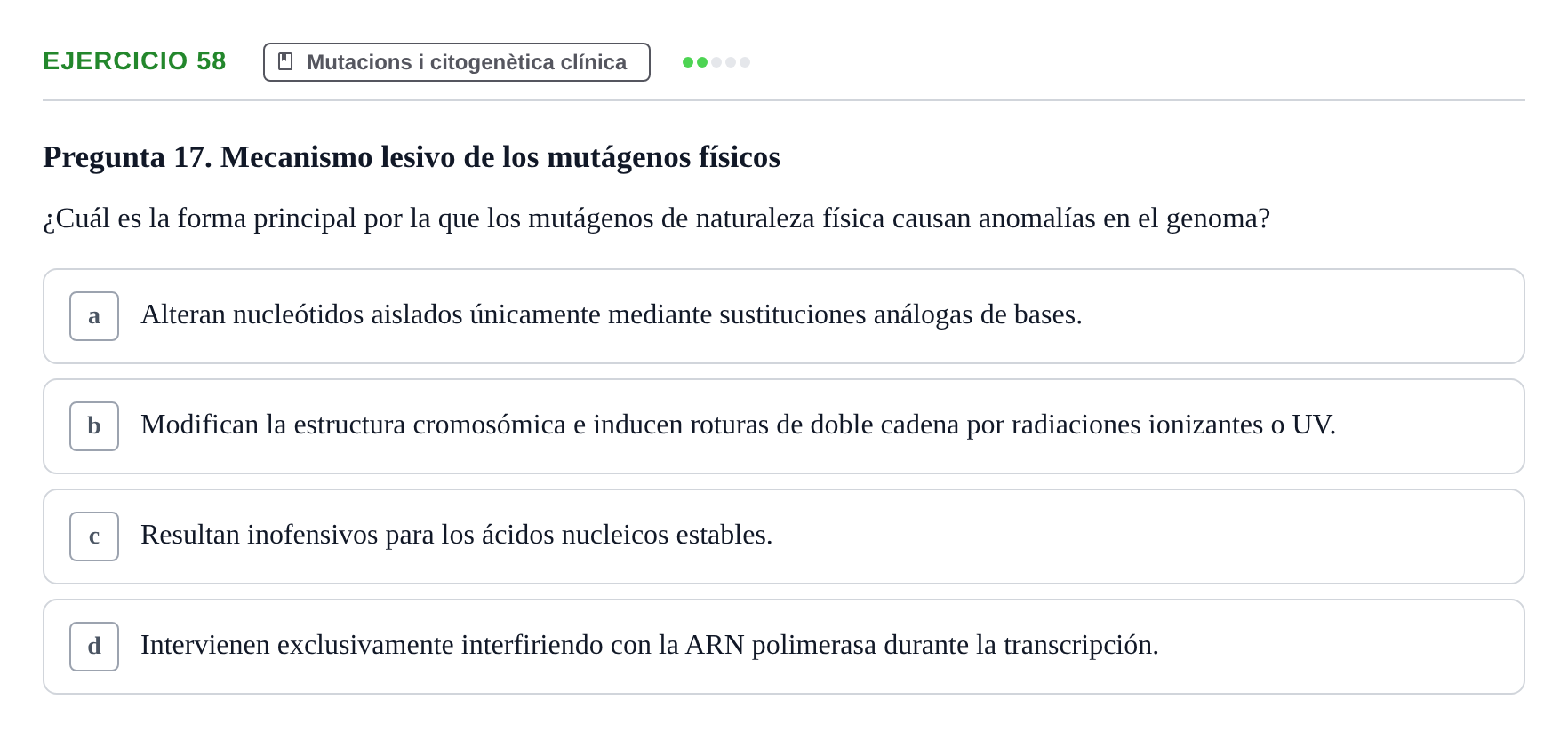 Enunciado: 58