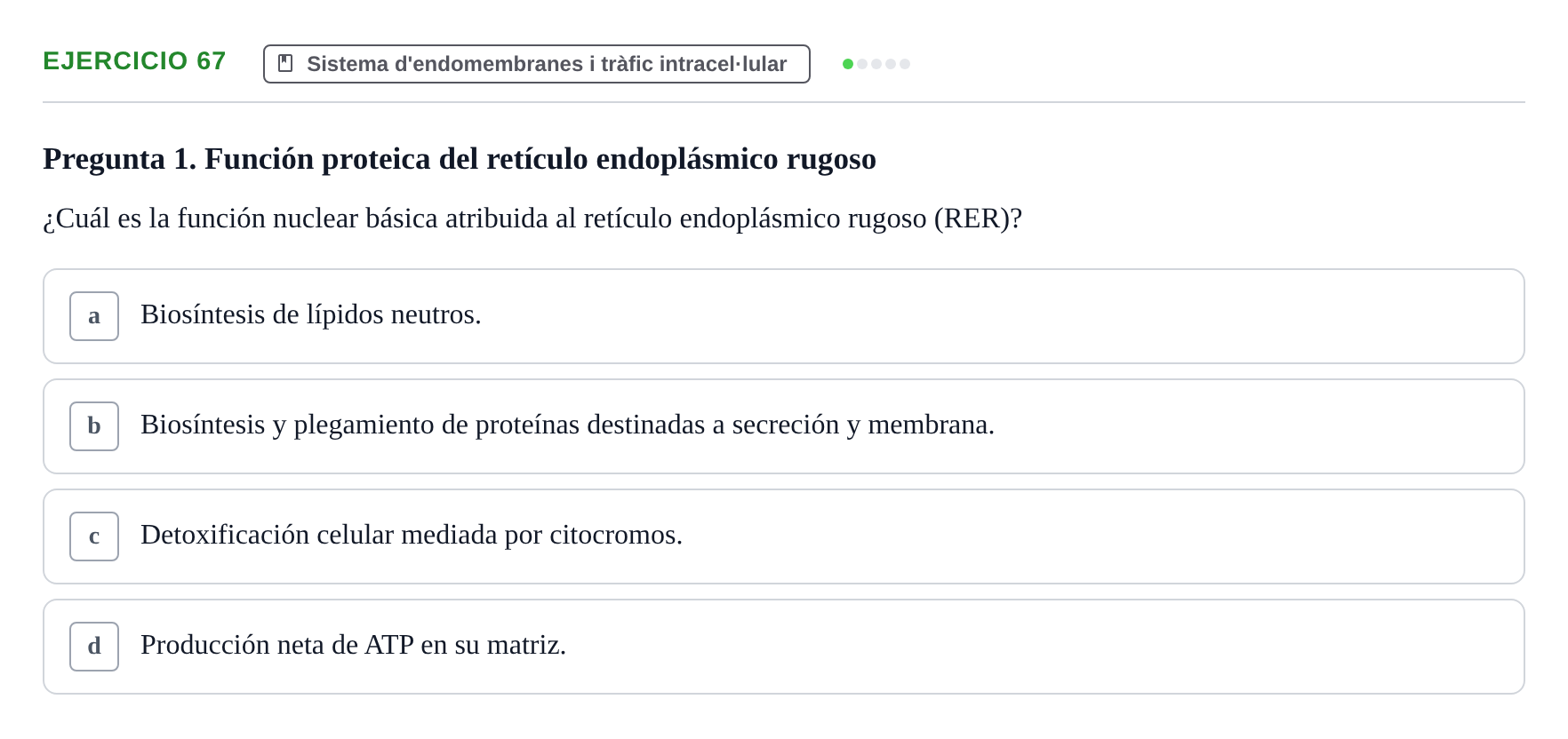 Enunciado: 67