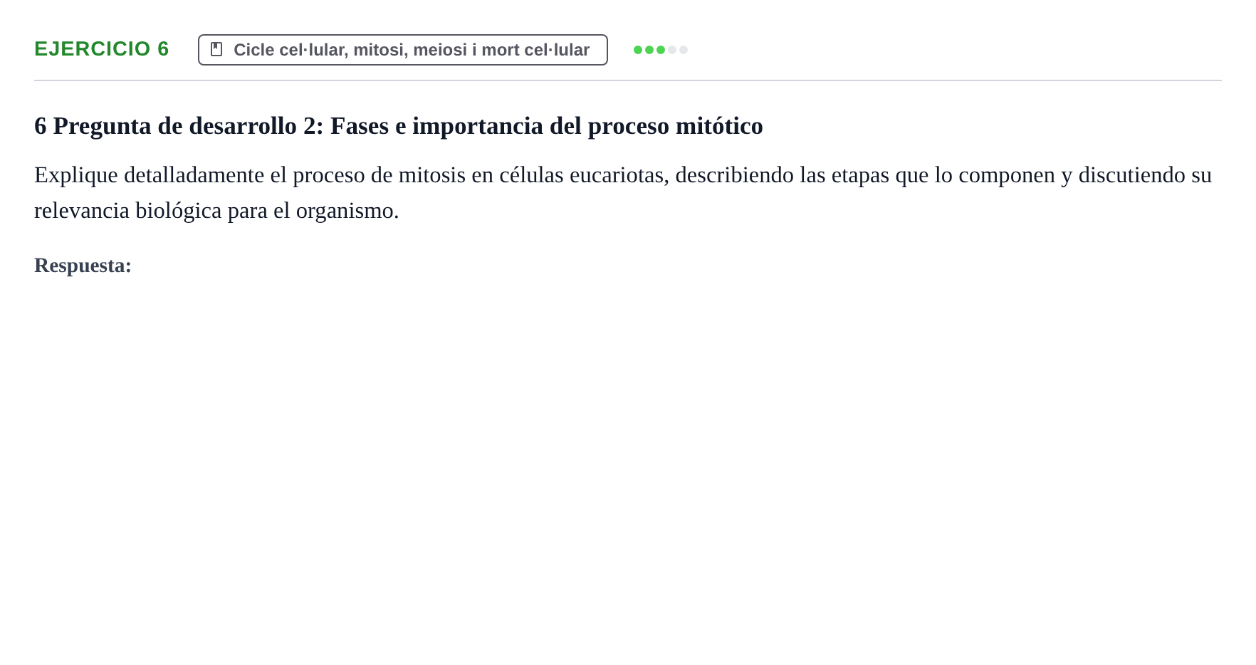 Enunciado: 6