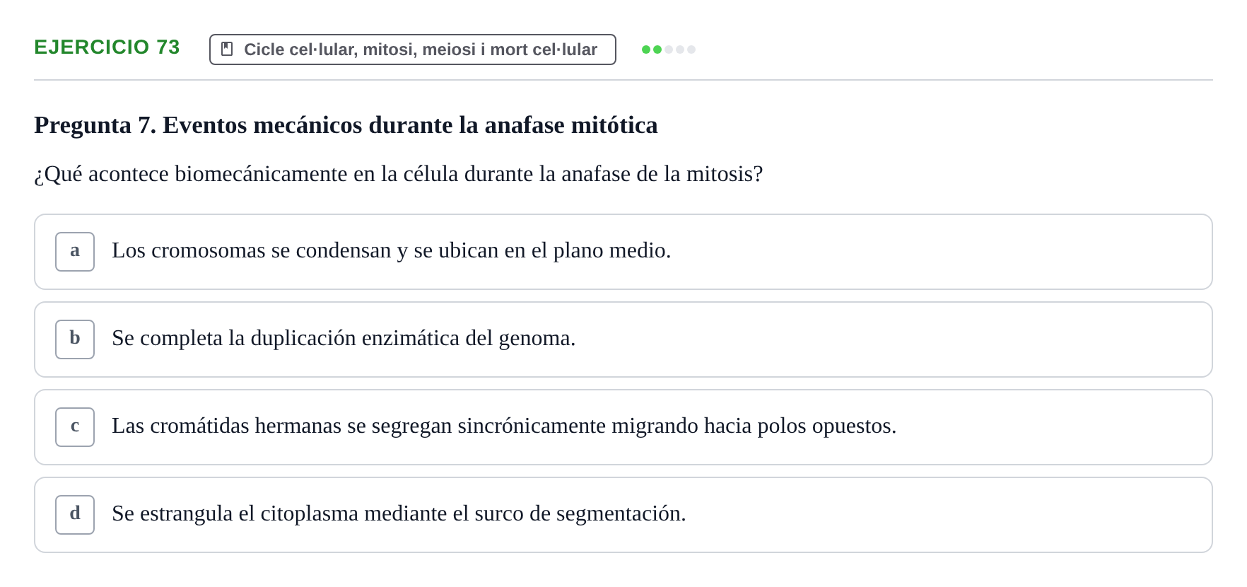 Enunciado: 73
