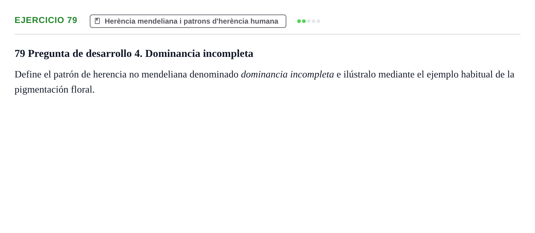 Enunciado: 79