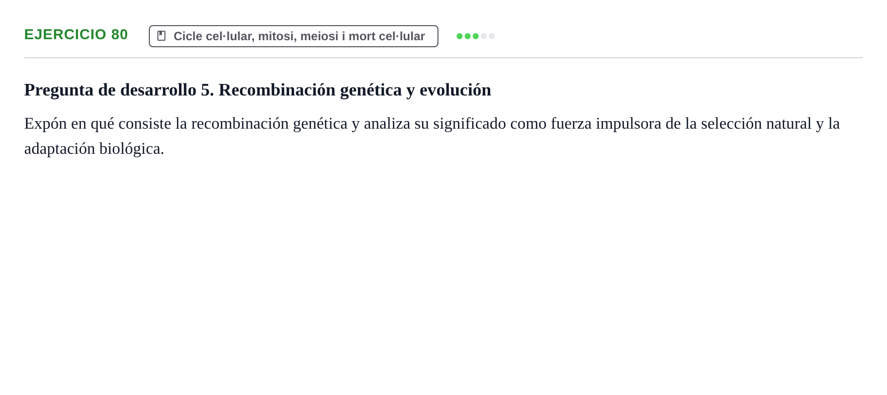 Enunciado: 80