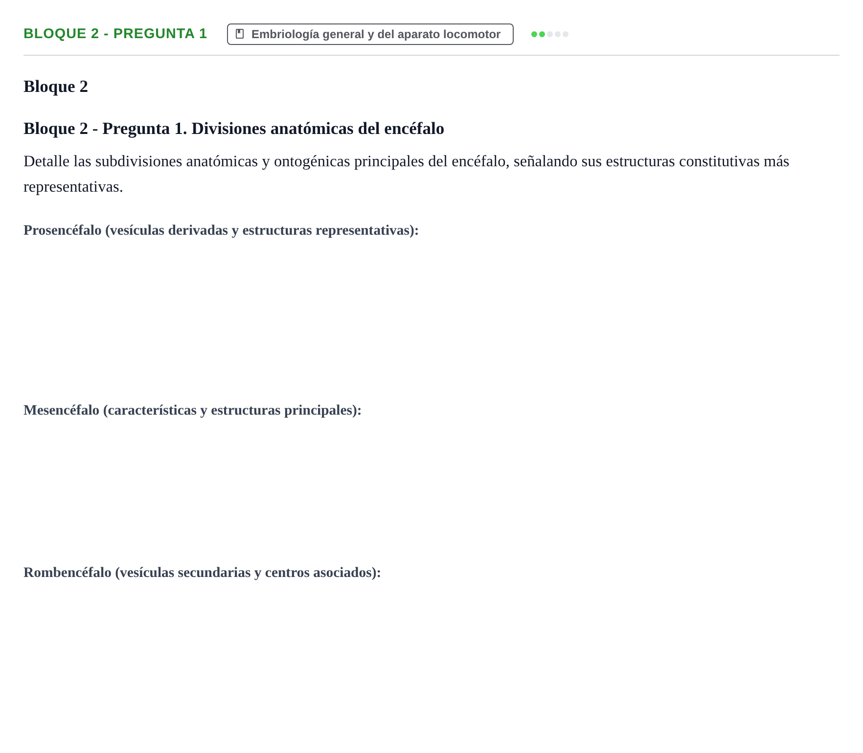 Enunciado: Bloque 2 - Pregunta 1