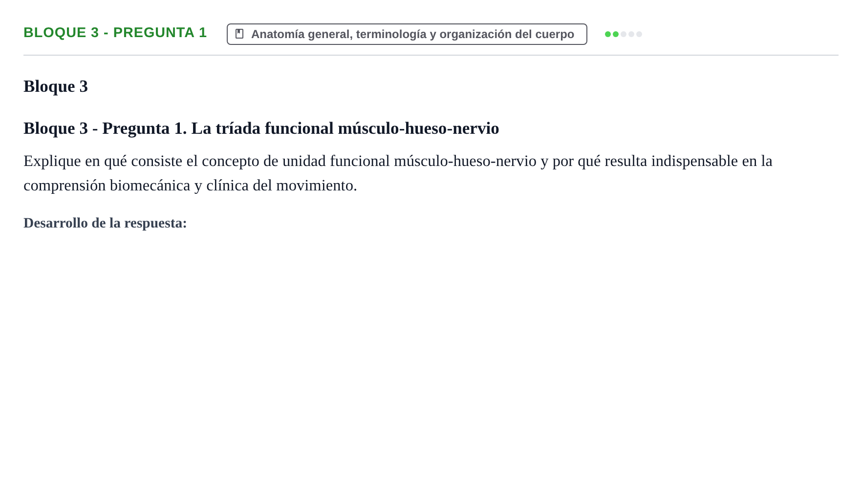 Enunciado: Bloque 3 - Pregunta 1
