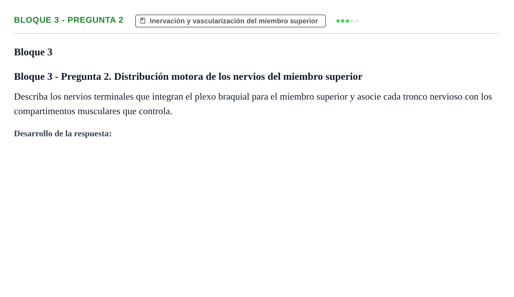 Enunciado: Bloque 3 - Pregunta 2