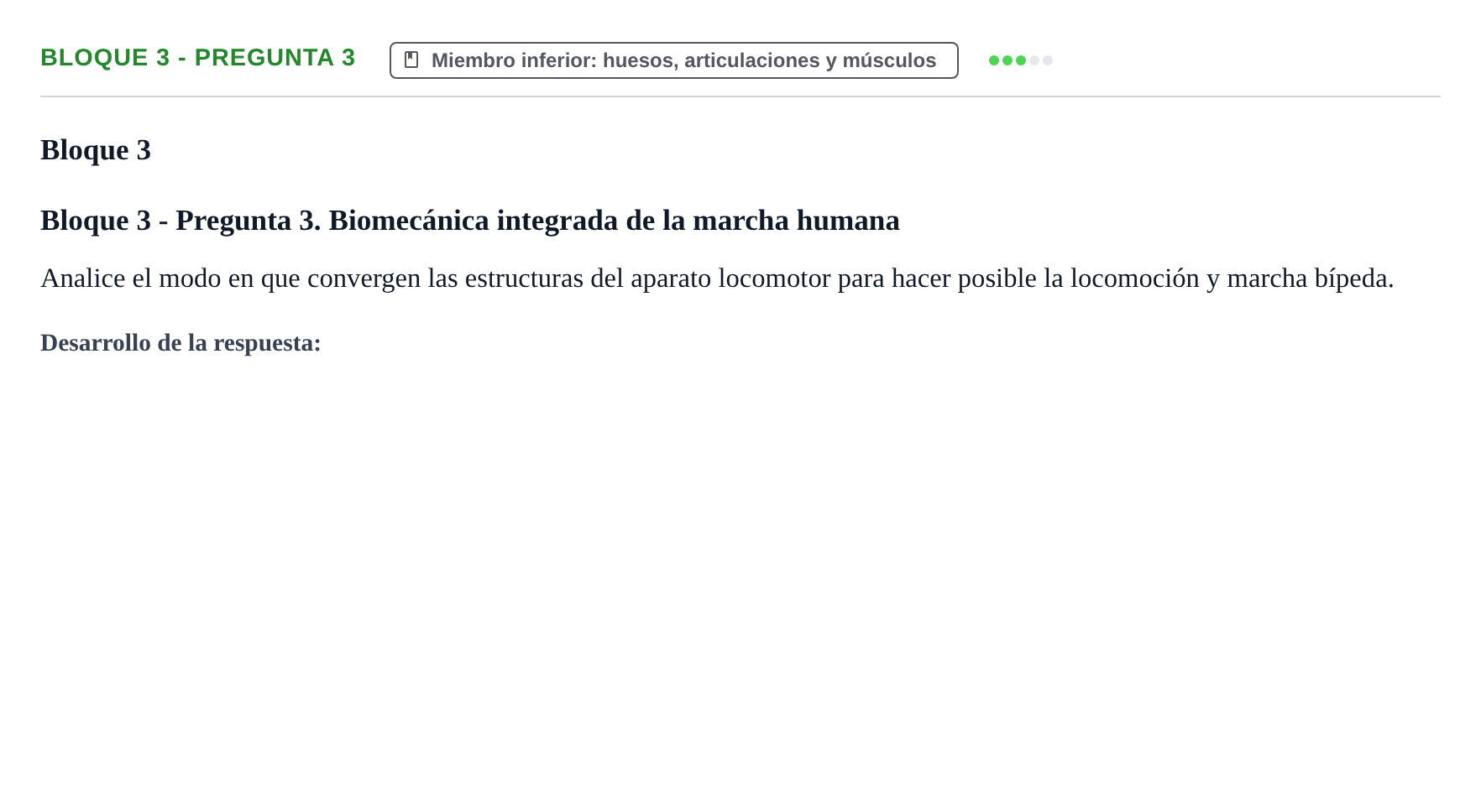 Enunciado: Bloque 3 - Pregunta 3