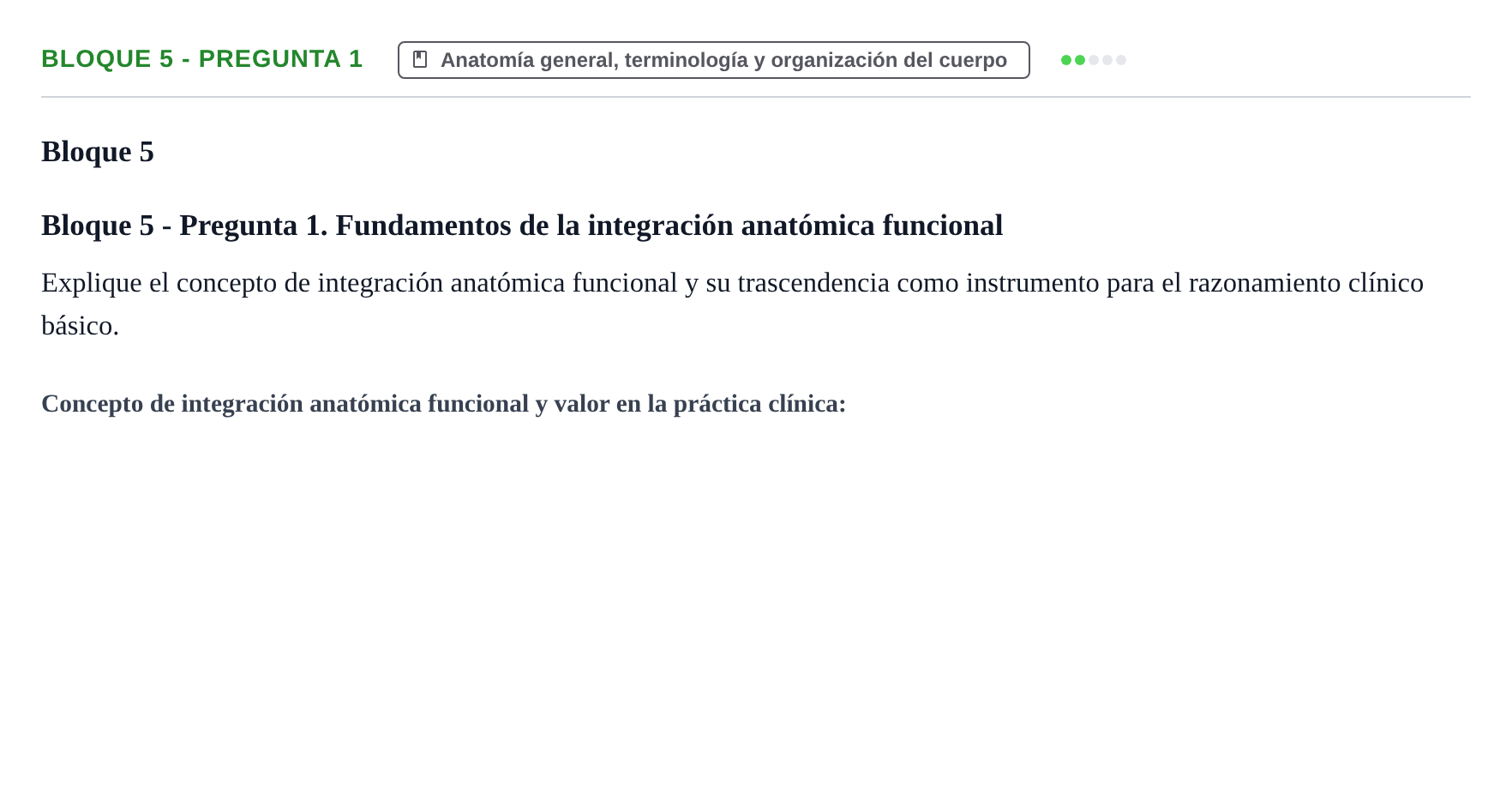 Enunciado: Bloque 5 - Pregunta 1