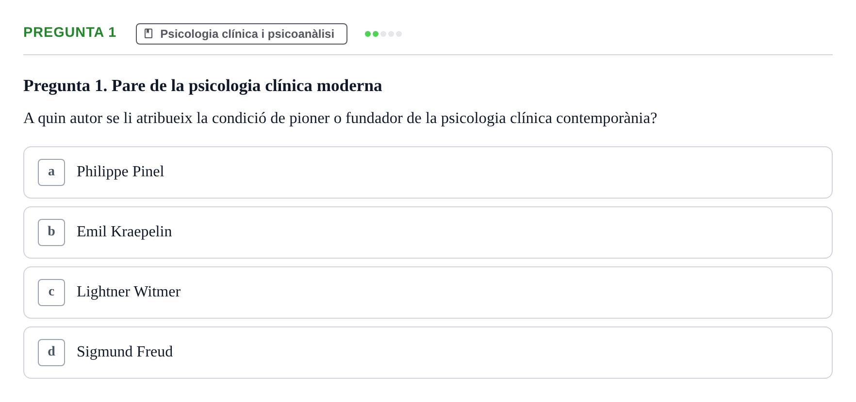 Enunciado: Pregunta 1