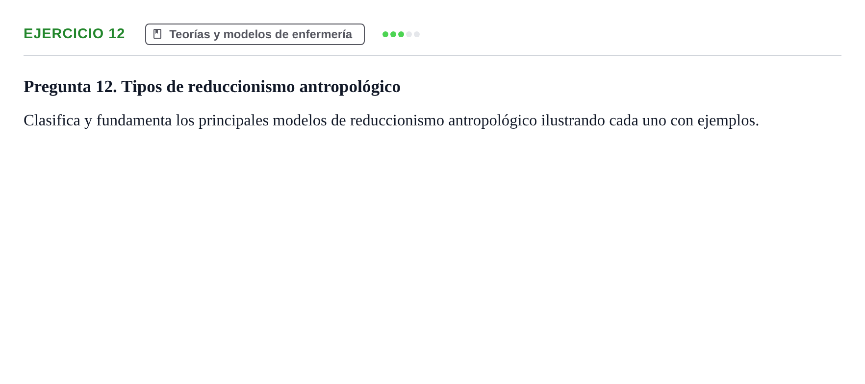 Enunciado: 12