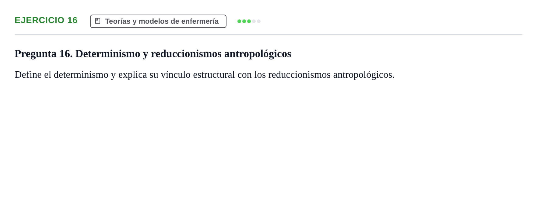 Enunciado: 16