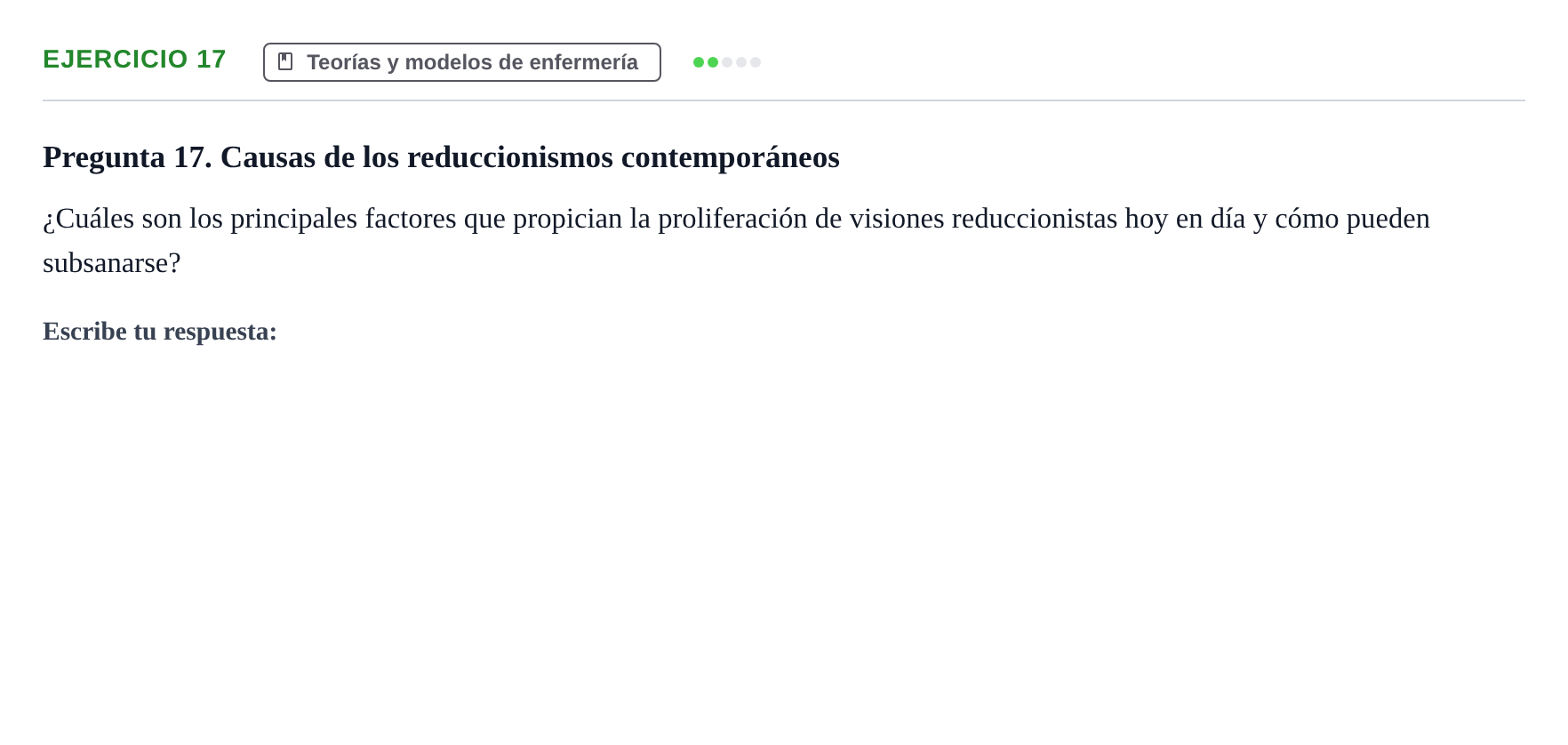 Enunciado: 17