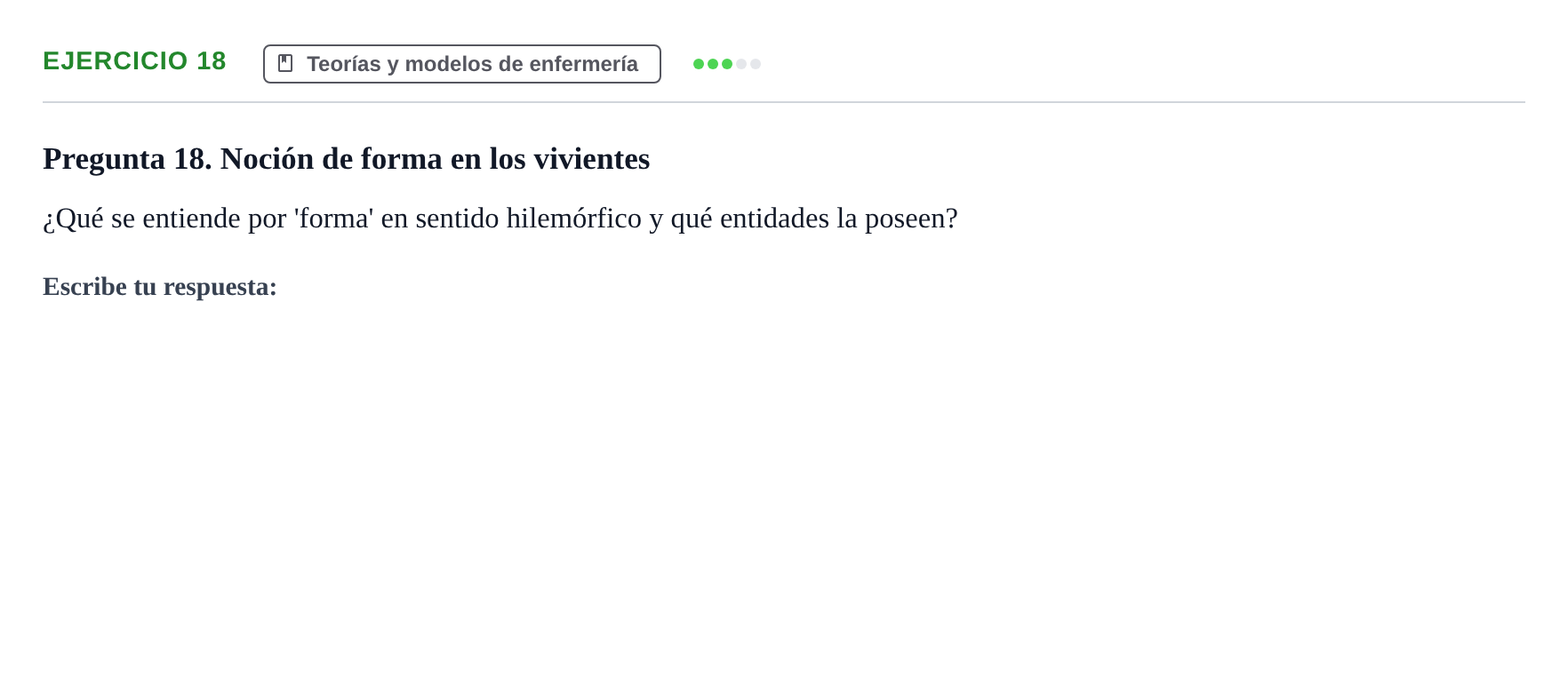 Enunciado: 18