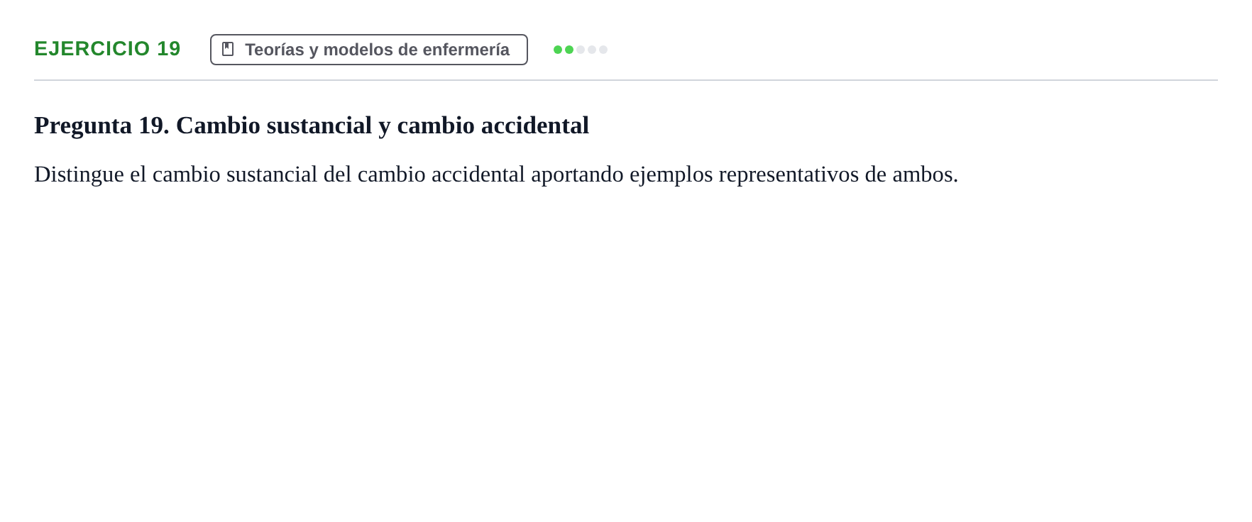 Enunciado: 19