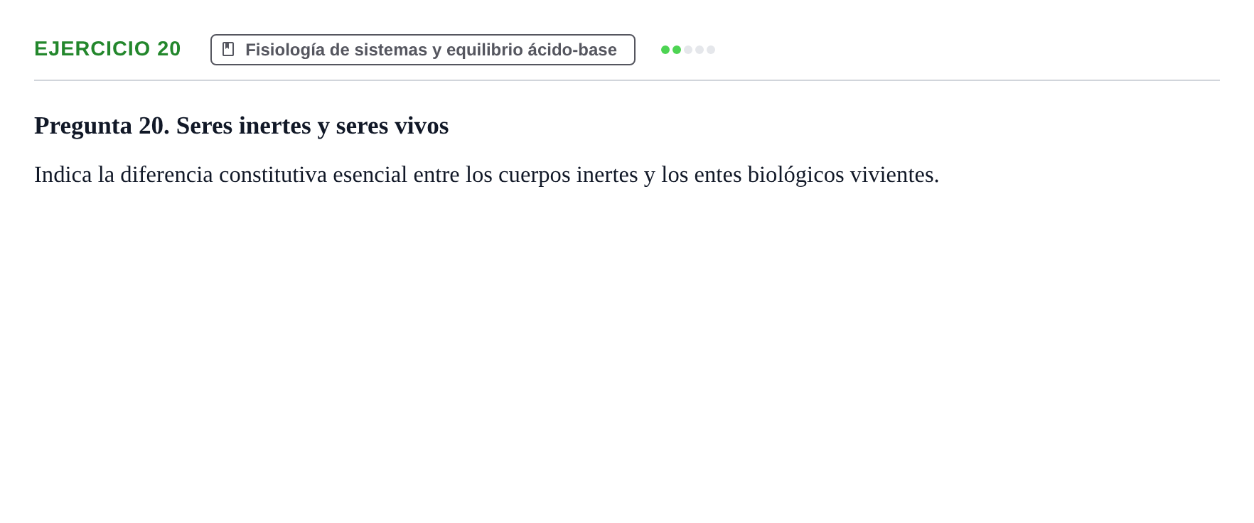 Enunciado: 20