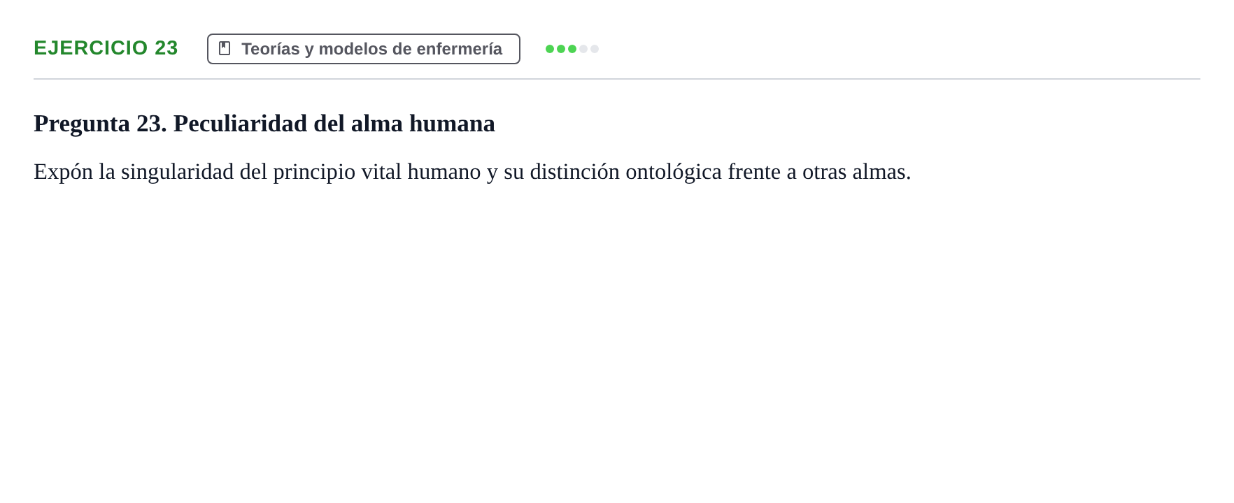 Enunciado: 23