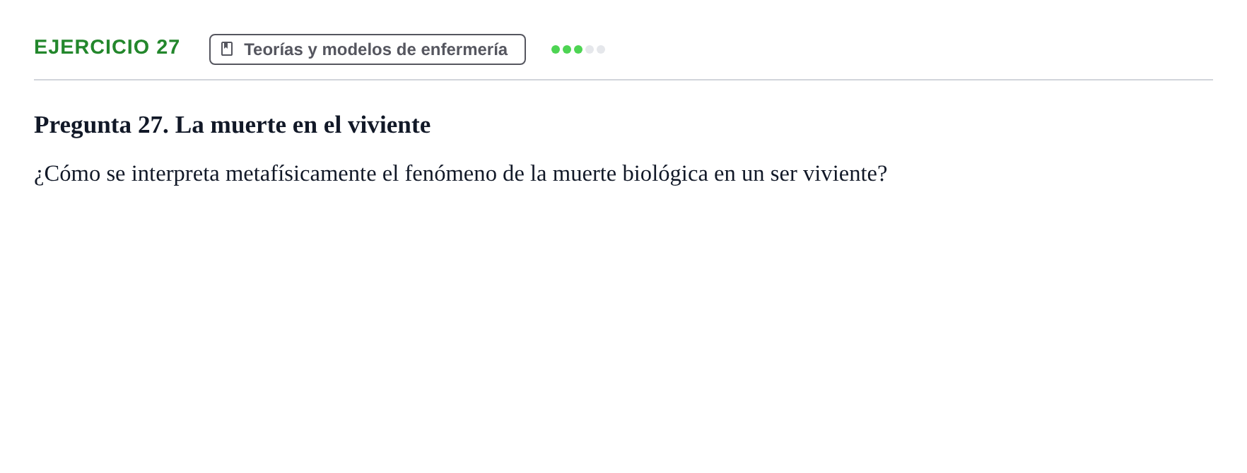 Enunciado: 27