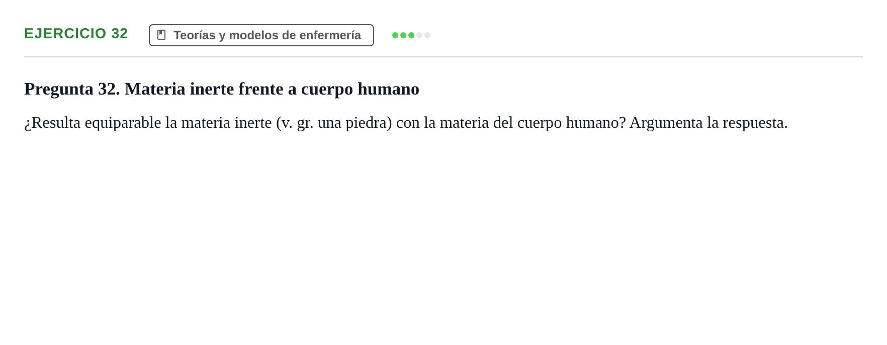 Enunciado: 32