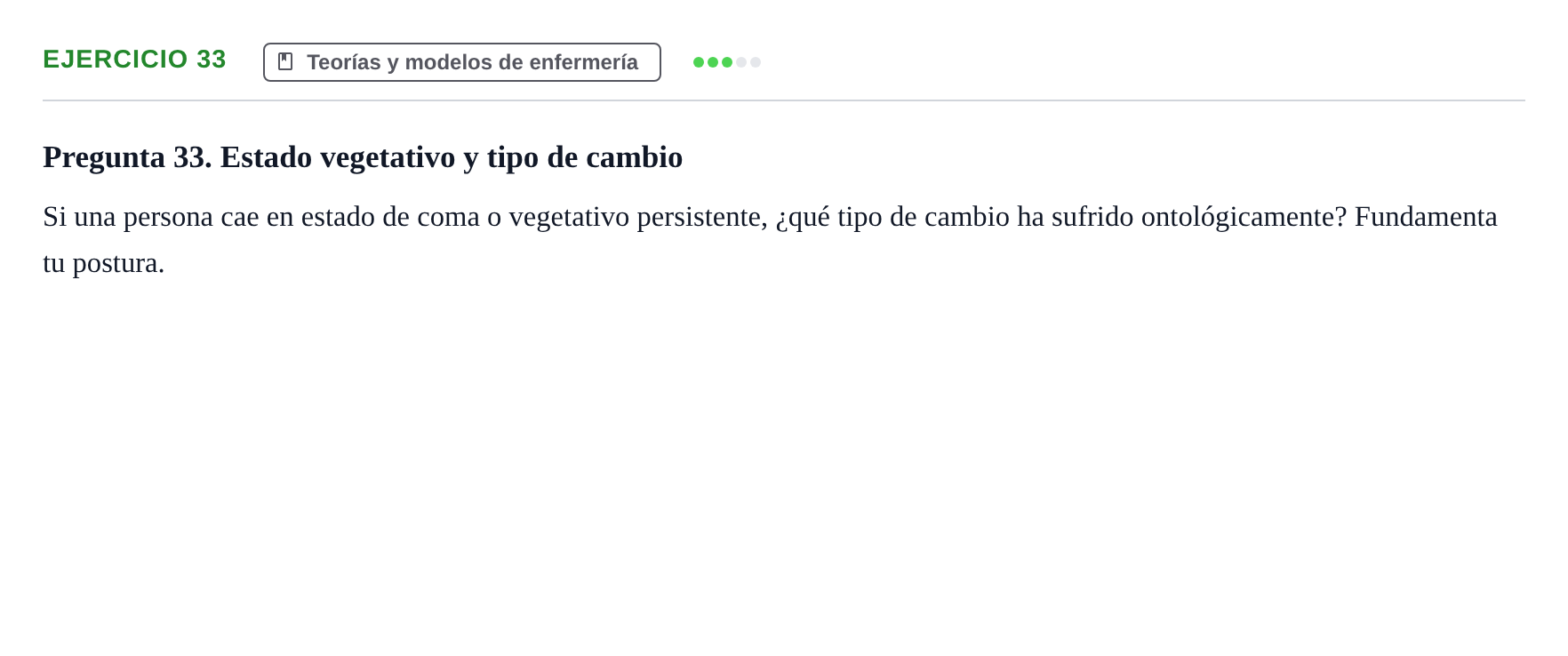 Enunciado: 33
