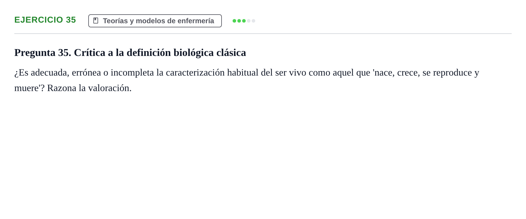 Enunciado: 35