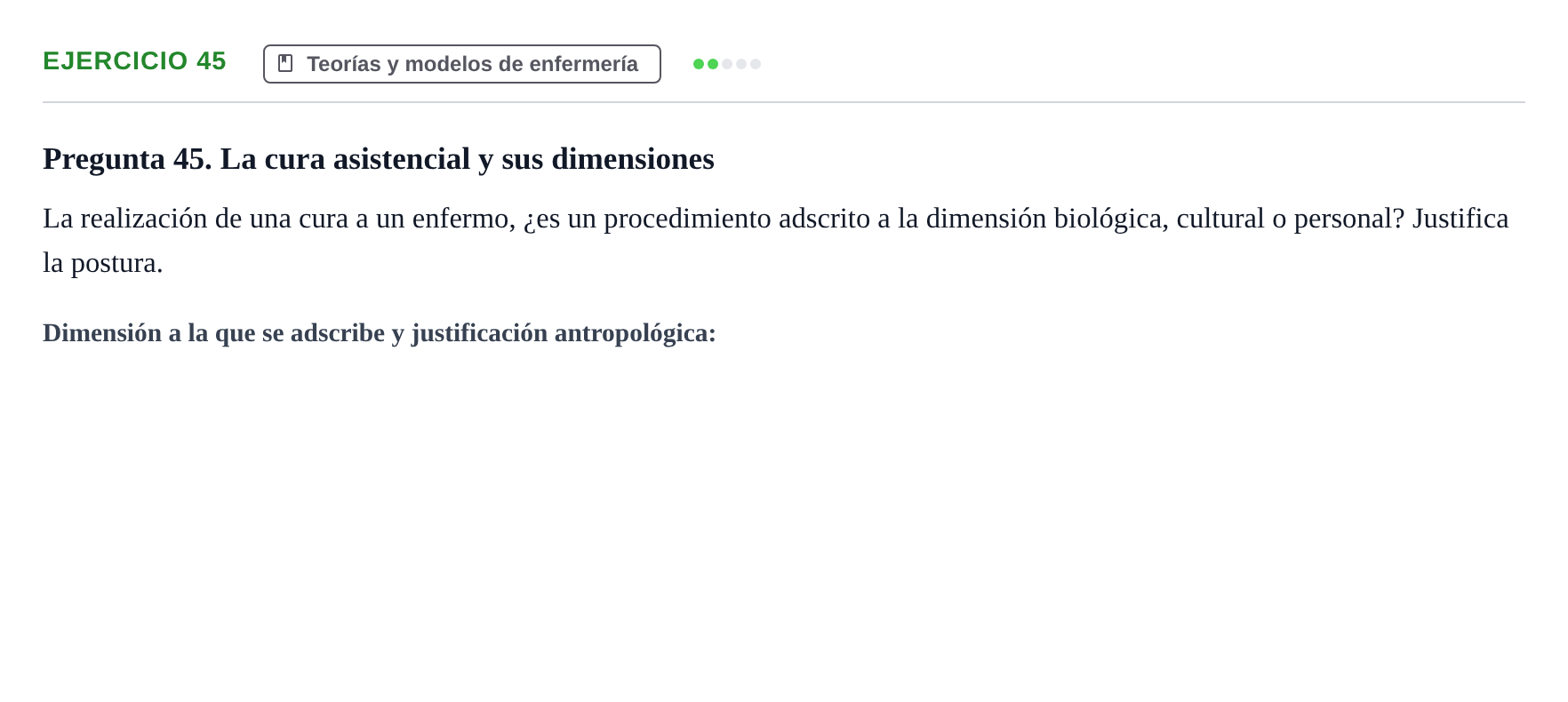 Enunciado: 45