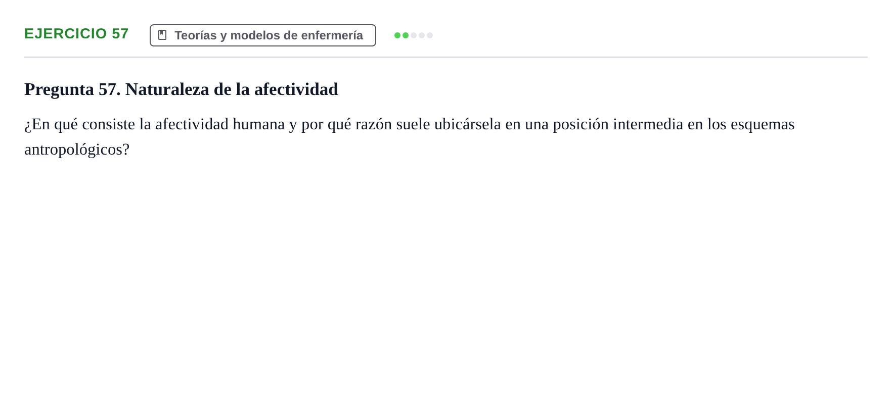 Enunciado: 57