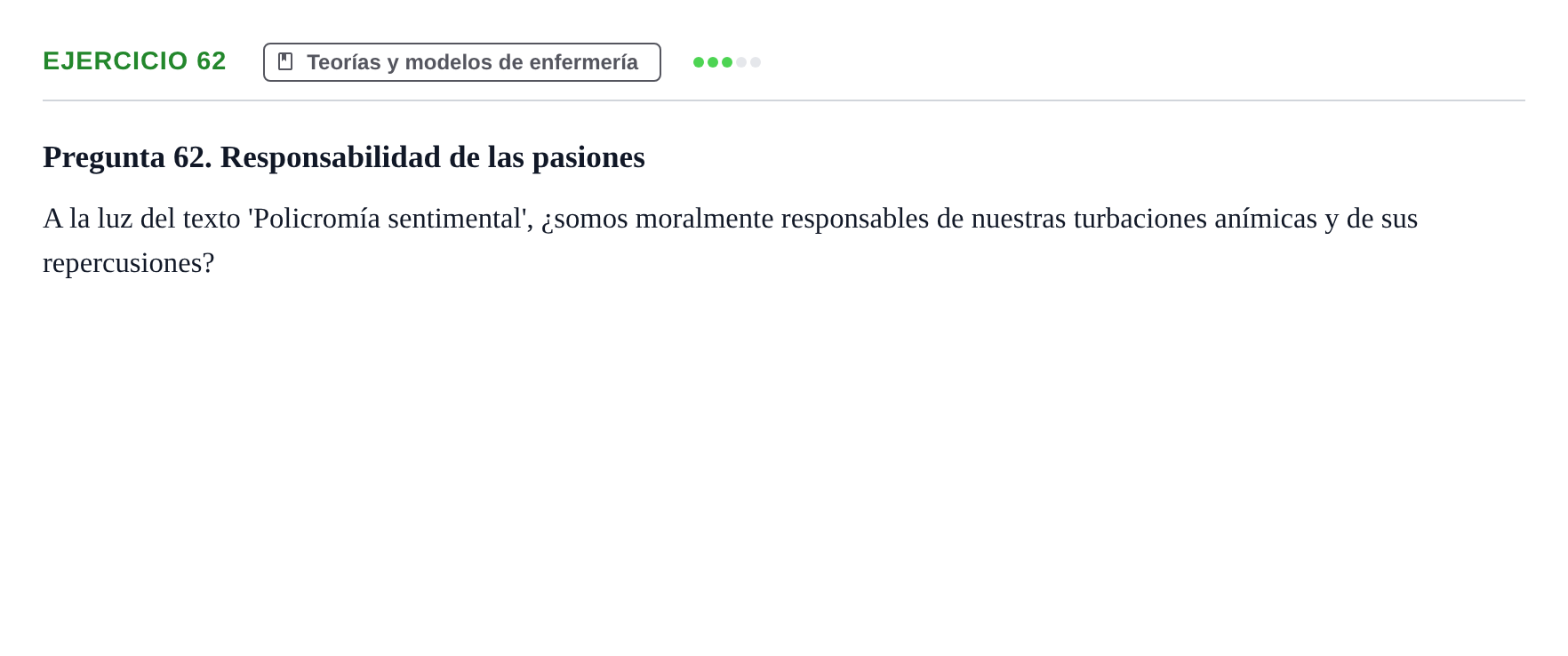 Enunciado: 62
