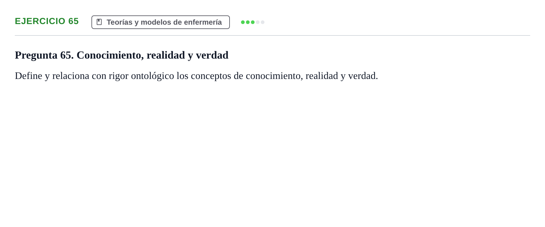 Enunciado: 65