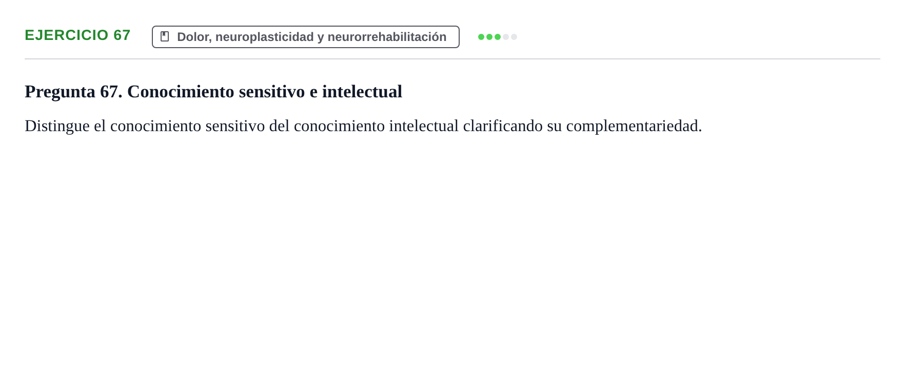 Enunciado: 67