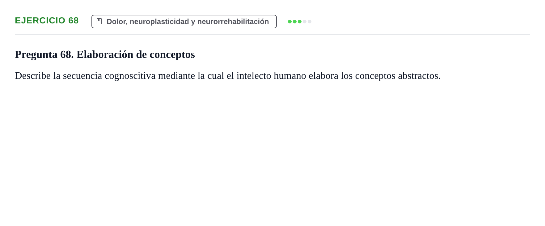 Enunciado: 68