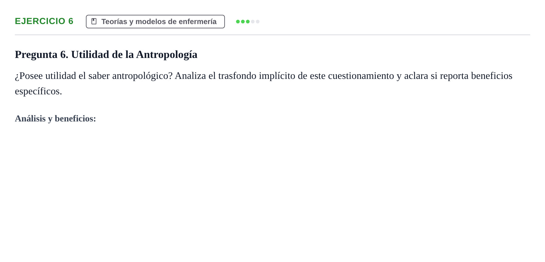 Enunciado: 6