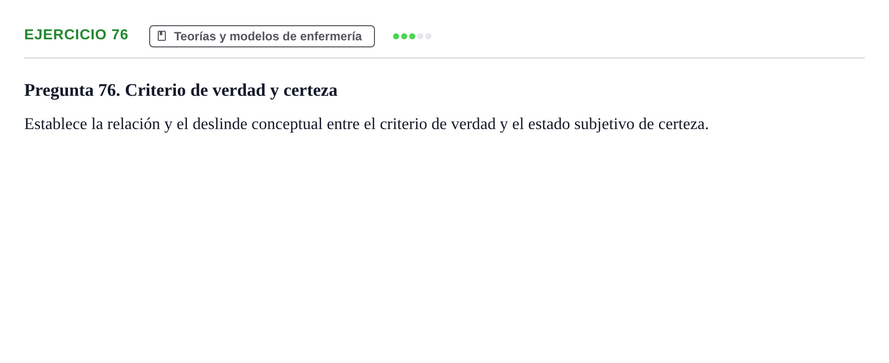 Enunciado: 76